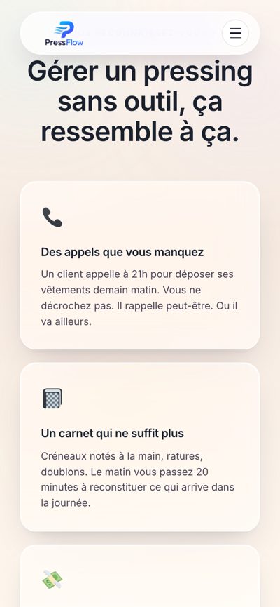 Pressflow : Le quotidien, version mobile